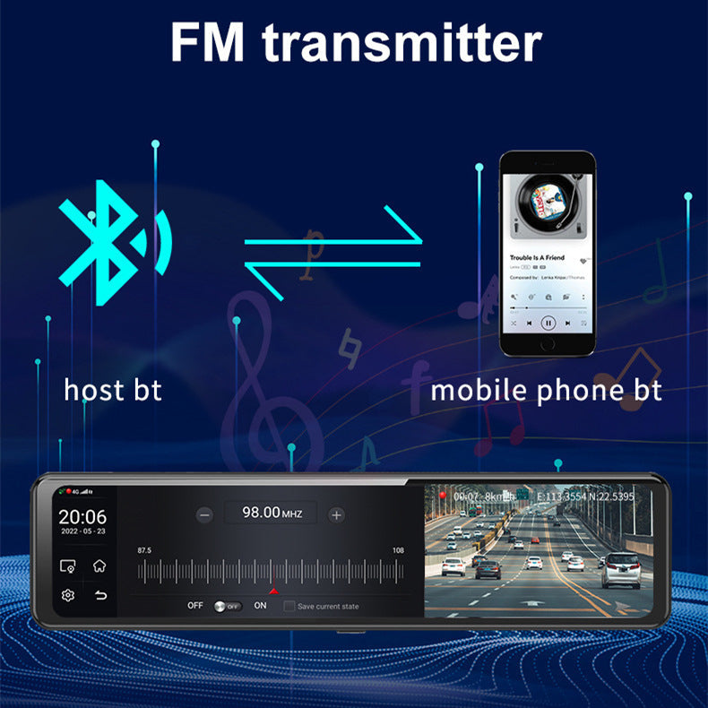 C7 4K Channels Dash Cam CarPlay