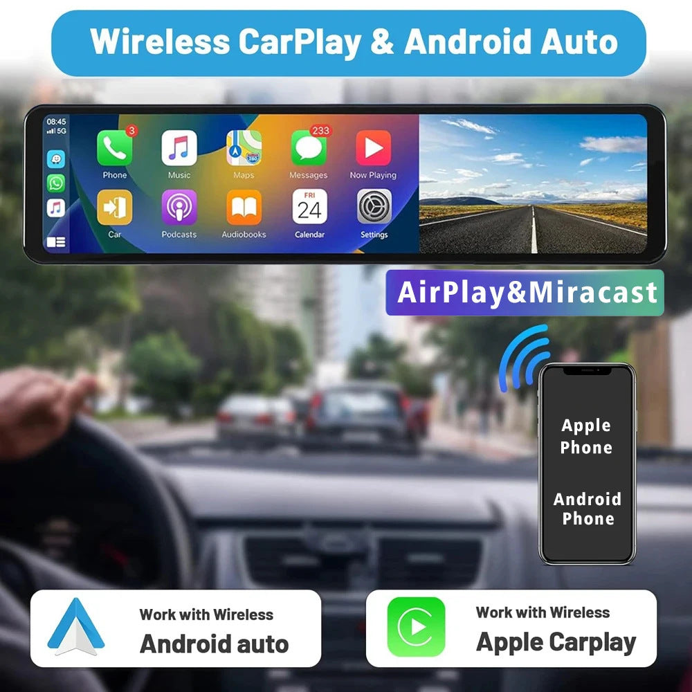C7 4K Channels Dash Cam CarPlay