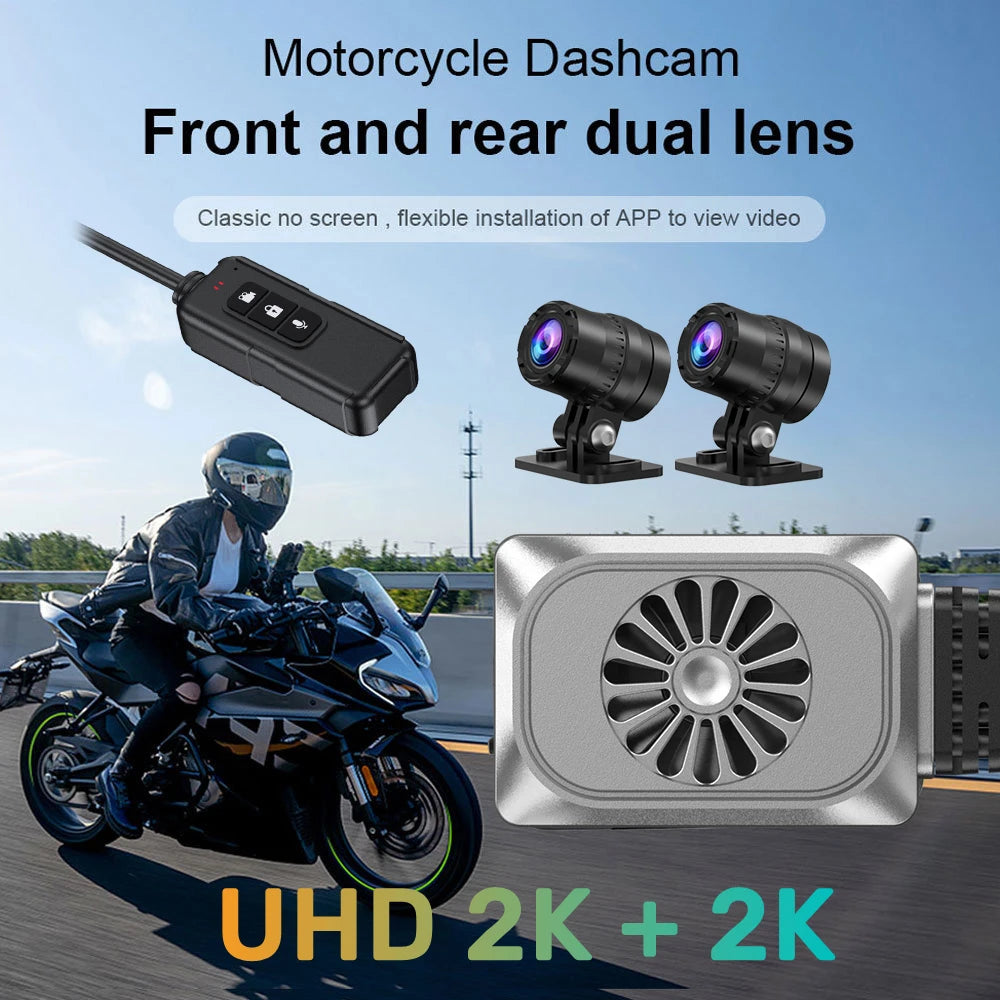 V7 Pro UHD 2K Motorcycle Camera