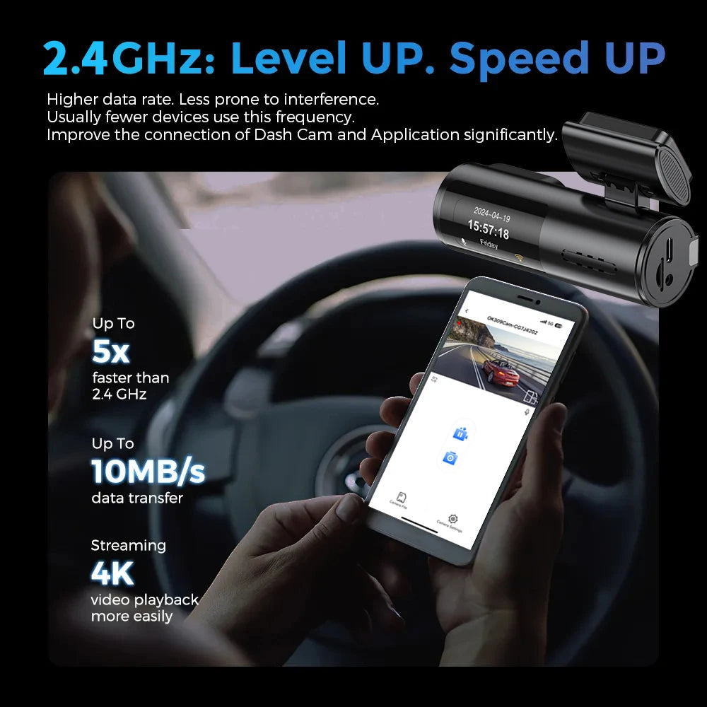 V21 4K Dash Cam 24h Parking