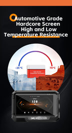 T10  3.4 inch Navigation Motorcycle Waterproof Carplay Display