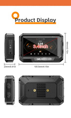 T10  3.4 inch Navigation Motorcycle Waterproof Carplay Display