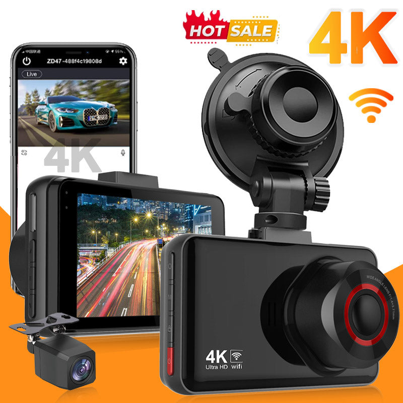 V80 4K UHD Dash Cam 5G WiFi