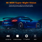 K06 4K  Dash Cam  2.99-inch