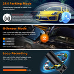 V37 4K Dual Dash Cam