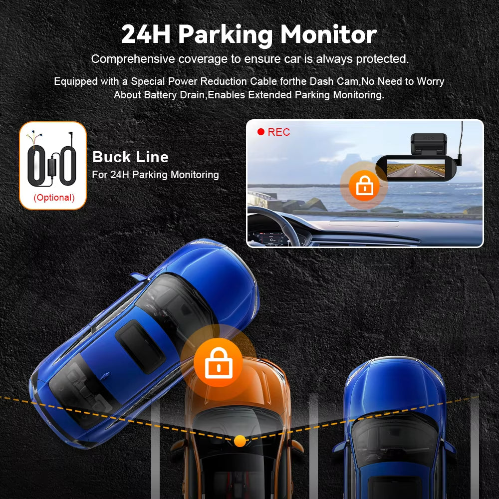 V38 4K UHD Dash Cam 5G WiFi