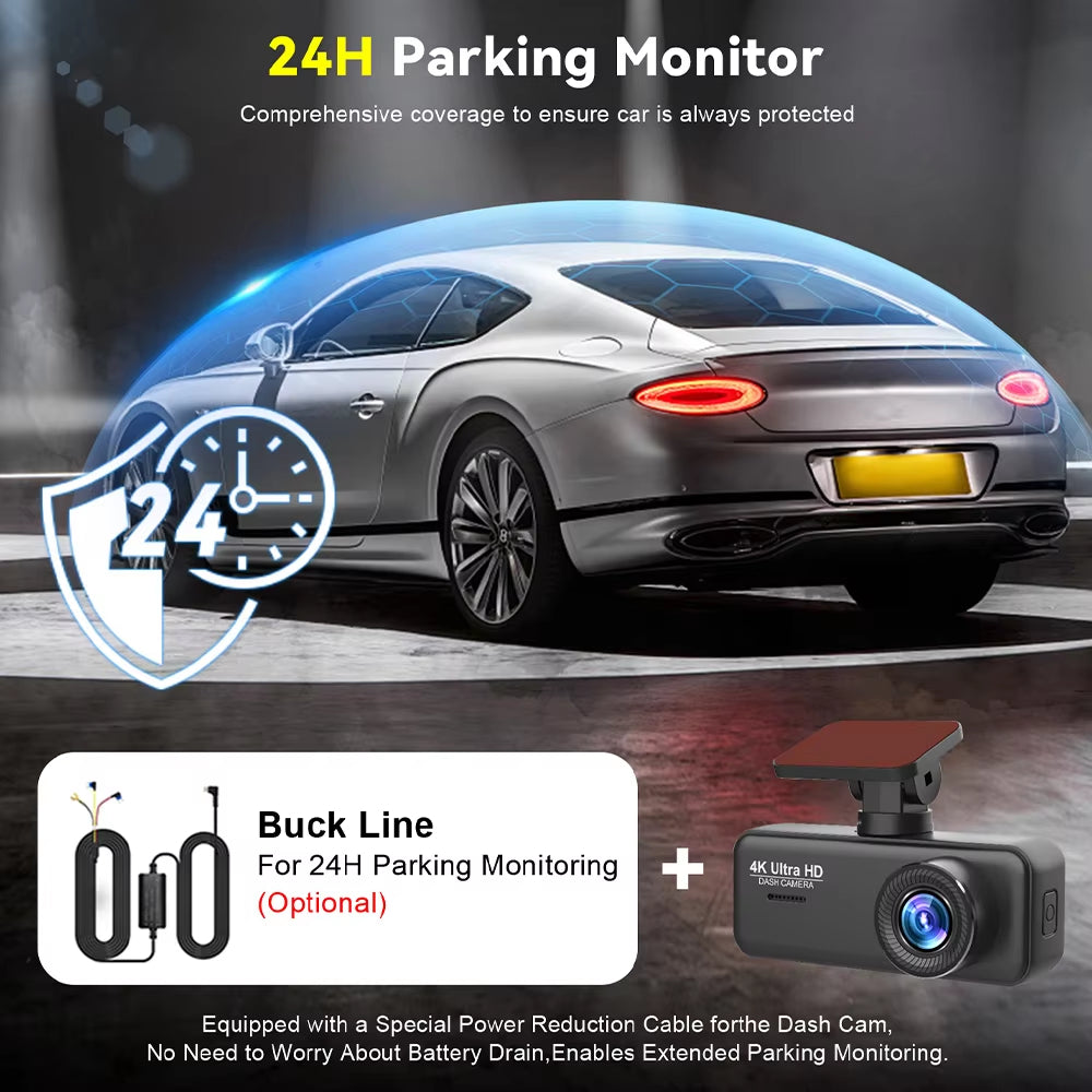 V31 4K UHD Dash Cam 5G WiFi