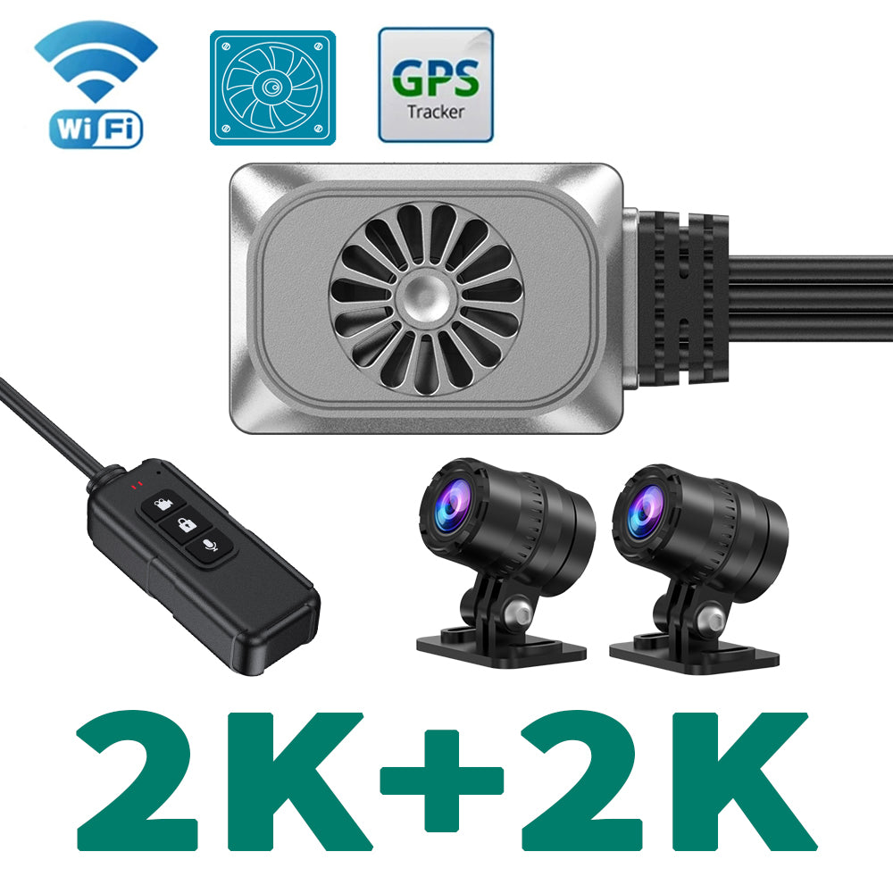 V7 Pro UHD 2K Motorcycle Camera