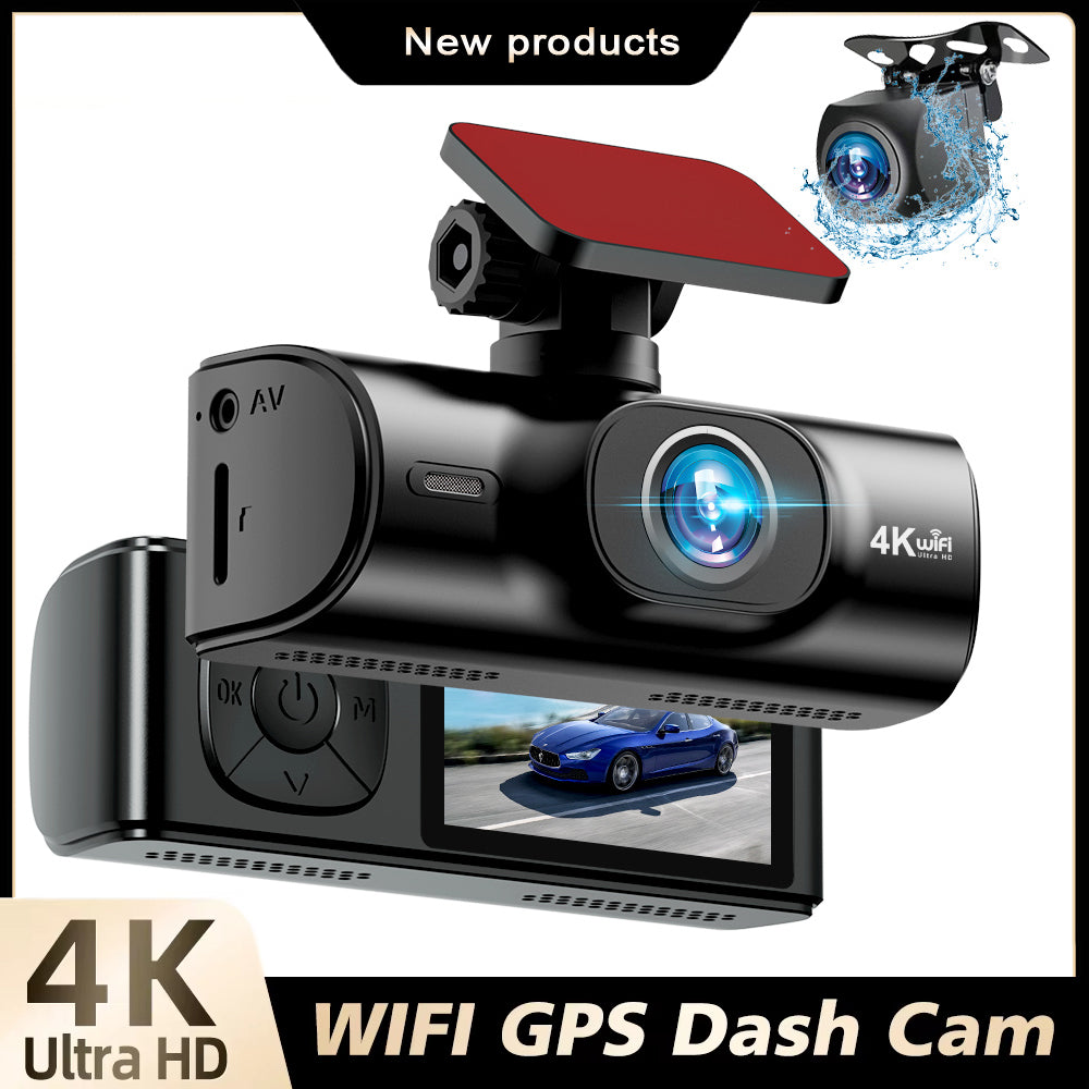 V27 4K UHD Dash Cam 5G WiFi