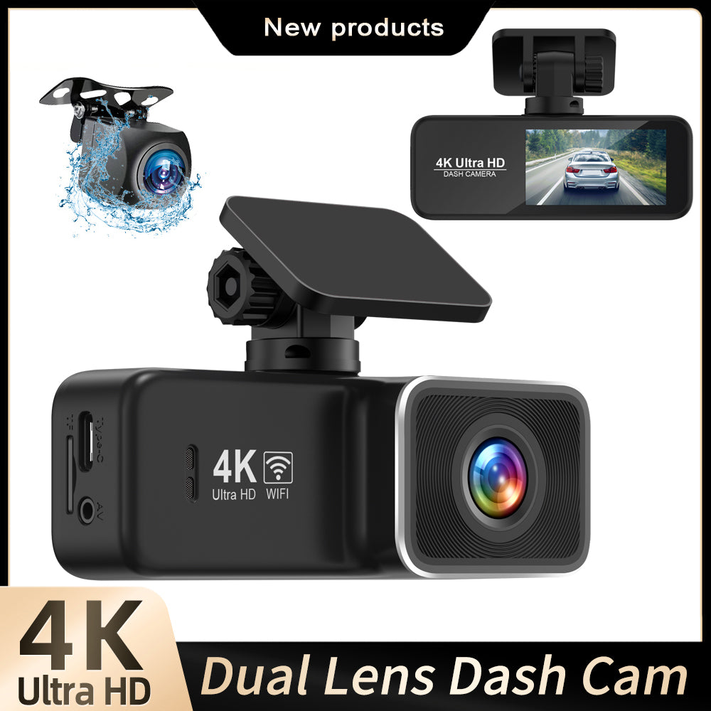 V33 4K UHD Dash Cam  WiFi WDR
