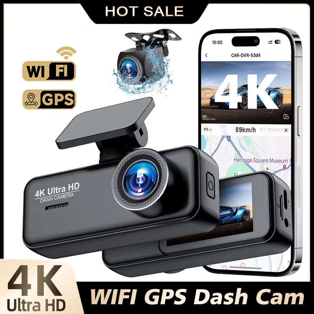 V31 4K UHD Dash Cam 5G WiFi