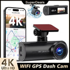 V37 4K Dual Dash Cam