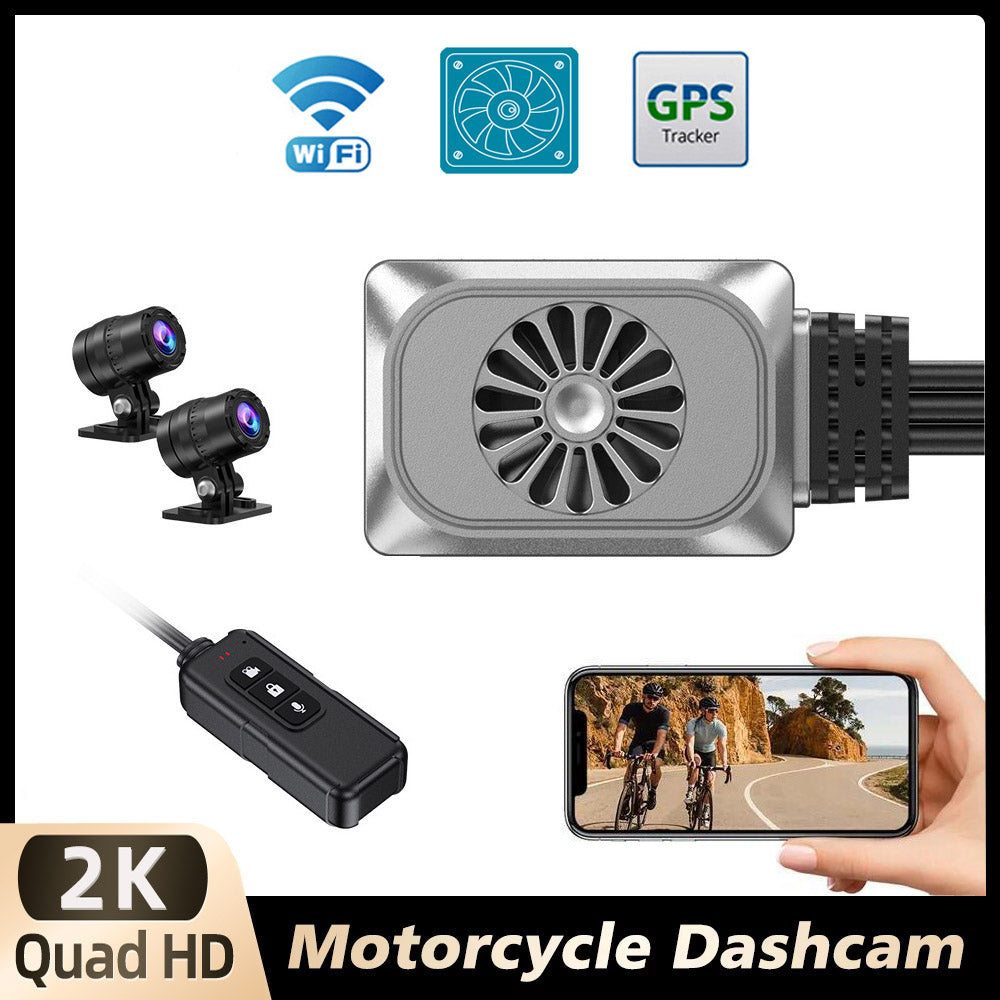 V7 Pro UHD 2K Motorcycle Camera