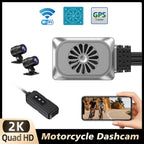 V7 Pro UHD 2K Motorcycle Camera