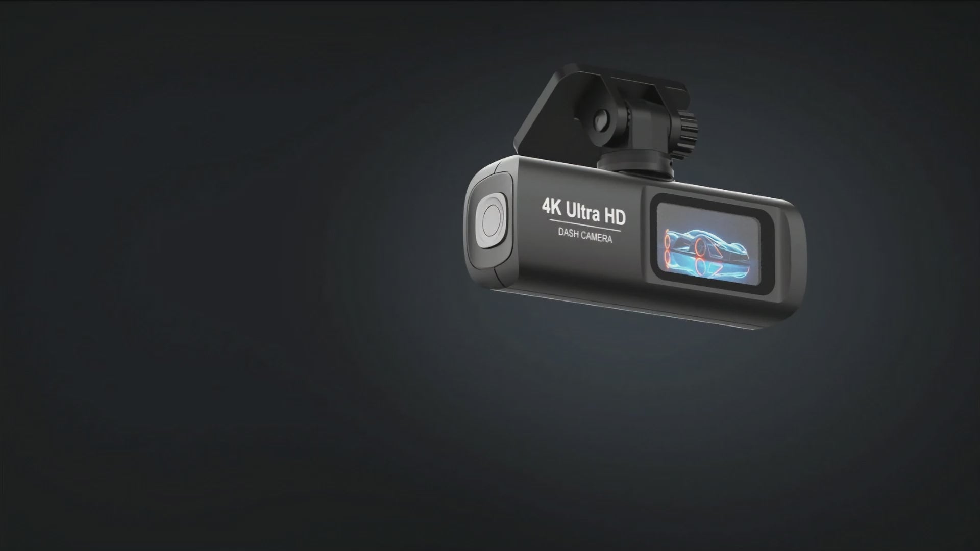 V22 4K Dash Cam GPS WiFi Night Vision